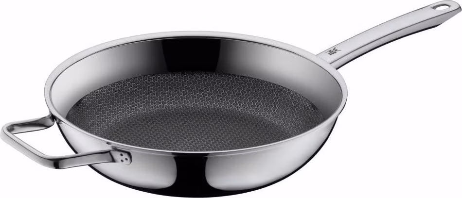 WMF Profi Resist vysoká pánev, 28cm, ruční mytí, nerezová ocel 18/10, hliník, chromová ocel