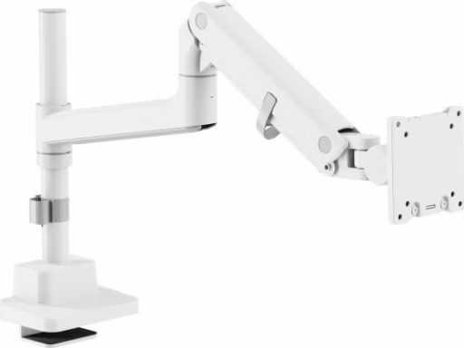 Digitus držák na jeden monitor, 57", 27 kg plynová pružina, VESA: 75x75, 100x100, Bílá