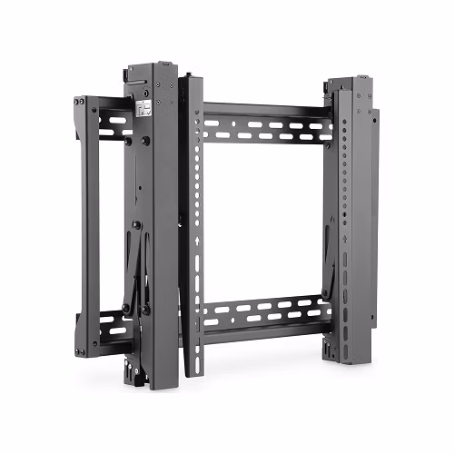 DIGITUS Výsuvný nástěnný držák pro video 45-70" obrazovky, max. 70 kg, otvor proti krádeži VESA 200x200, 300x200, 300x300, 400x200