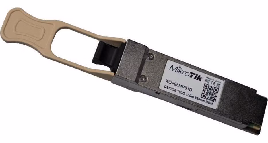 MikroTik QSFP28 optický modul XQ+85MP01D, MM, 100m, 100G