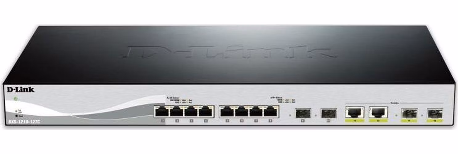 D-Link DXS-1210-12TC 12 Port switch including 8x10G ports &amp; 4xSFP