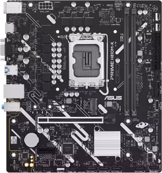 ASUS MB Sc LGA1851 PRIME H810M-K, Intel H810, 2xDDR5, 1xHDMI, 1xVGA, mATX