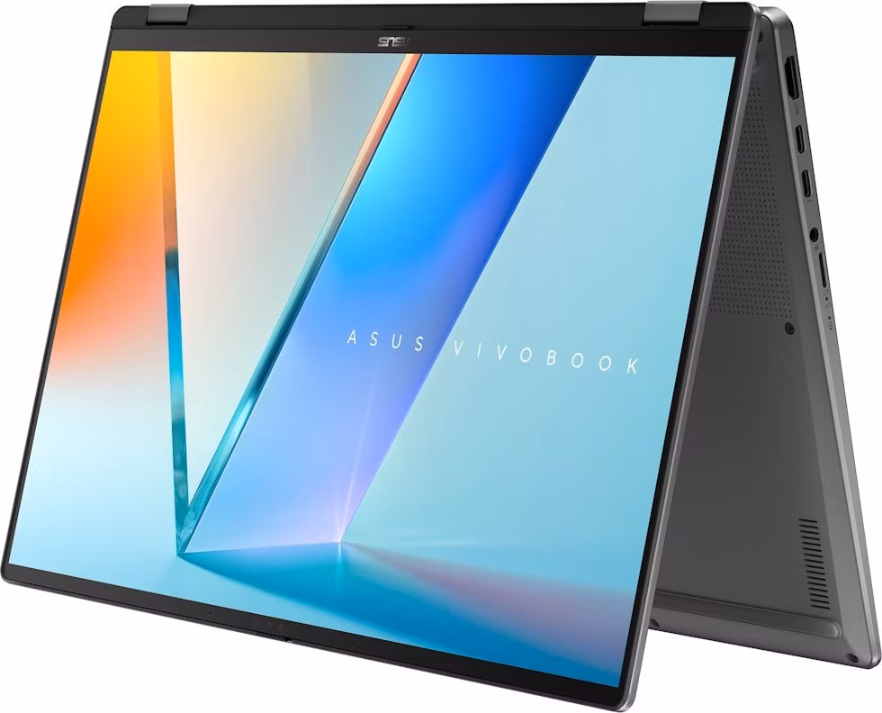 ASUS Vivobook Flip/ Ultra 7 256V/ 16GB/ 1TB SSD/ Intel Arc/ 16"WUXGA,OLED/ W11H/ šedý