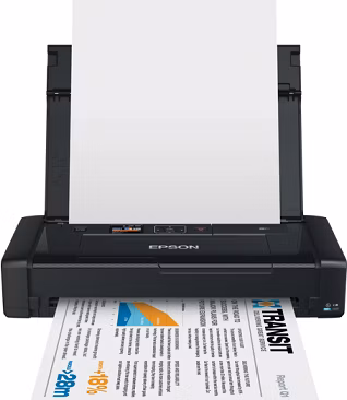 Prenosná atramentová tlačiareň EPSON WorkForce WF-100W MFZ, A4, 14 str./min, USB, WiFi, BT, vstavaná batéria
