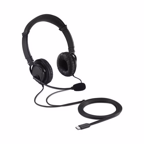 KENSINGTON USB-C Hi-Fi sluchátka s mikrofonem