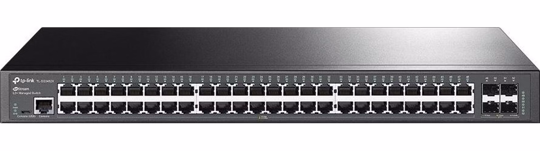 TP-Link TL-SG3452X JetStream 52-port Gigabit L2+ / 48x Gigabit / 4x 10Gigabit SFP+ / RJ-45/Micro-USB Console Port
