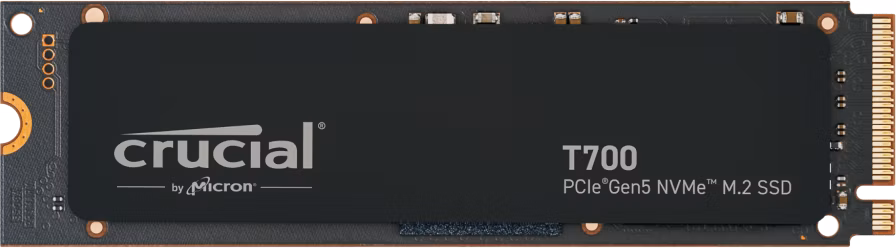 Crucial SSD T700 1TB M.2 NVMe Gen5 11700/9500 MBps