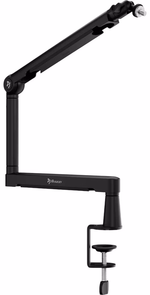 AROZZI držák na mikrofon BRACCIO Boom Arm/ nastavitelný/ univerzální/ černý