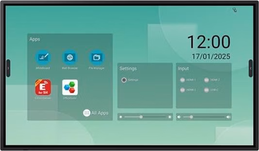 Sharp LM551 Infračervený dotykový displej 55" VA LED/3840x2160/8ms/3xHDMI/USB-C/3 x USB 3.0 /Černá
