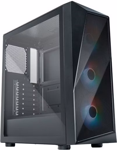 Cooler Master case CMP 520, ATX, Průhledná bočnice, 3x 120mm ARGB Fan, Černá