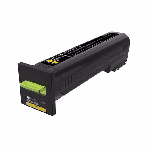 Lexmark CX82x, CX860 Yellow High Yield Return Program Toner Cartridge - 17 000 stran