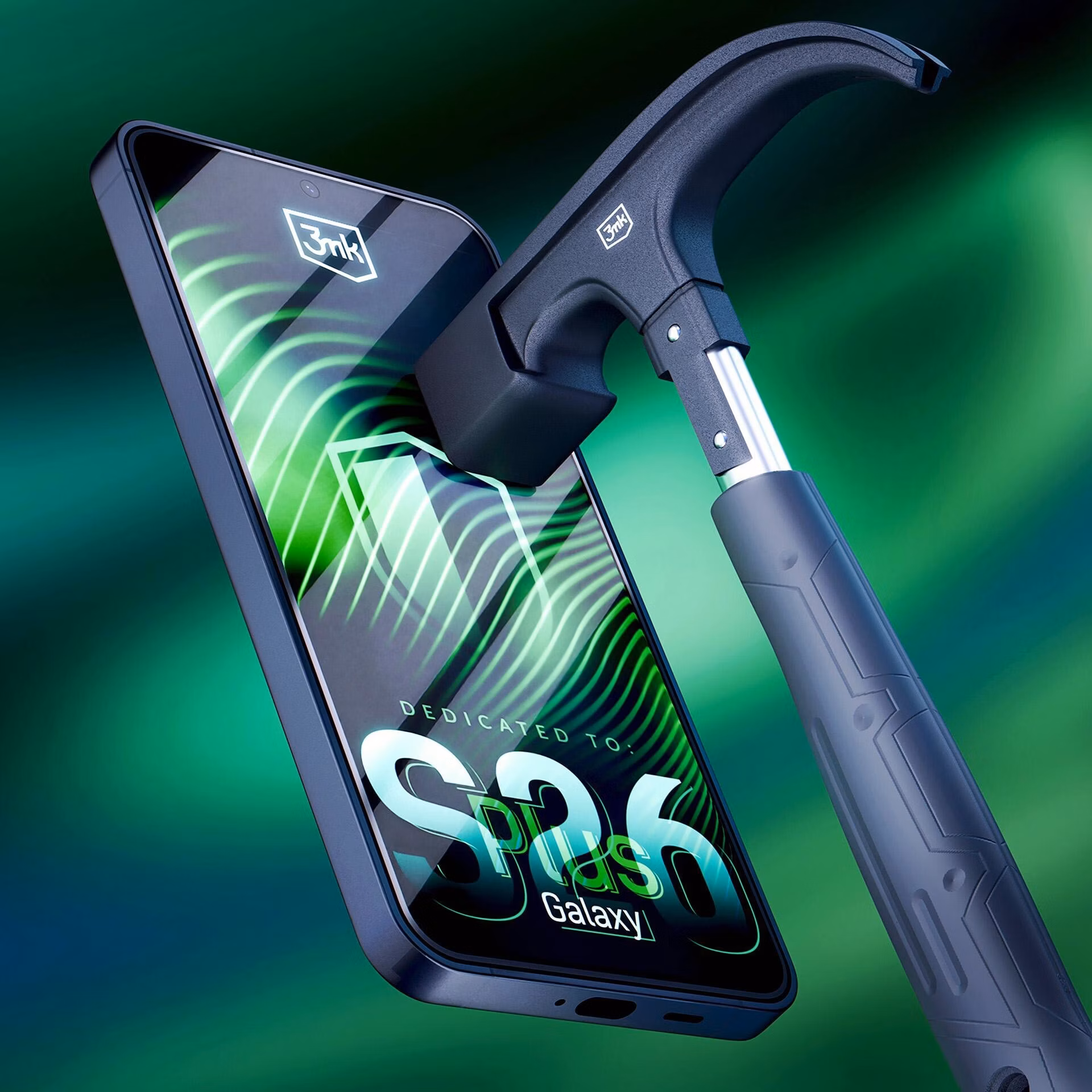 3mk tvrzené sklo HARDY® Ultra Glass™ pro Samsung Galaxy S26+