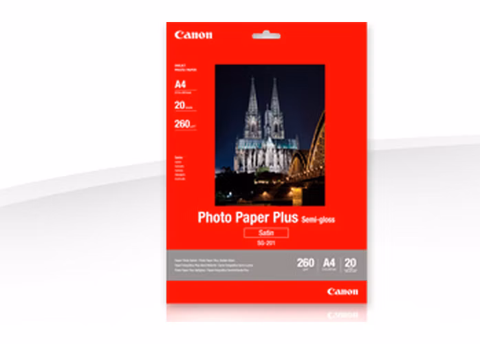Canon fotopapír SG-201 - A3+ - 260g/m2 - 20 listů - pololesklý