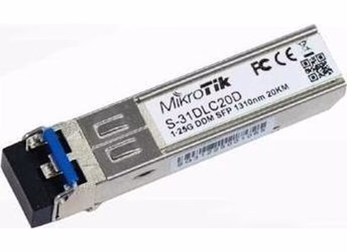 MikroTik S-31DLC20D, SingleMode SFP modul 1.25G (20km)