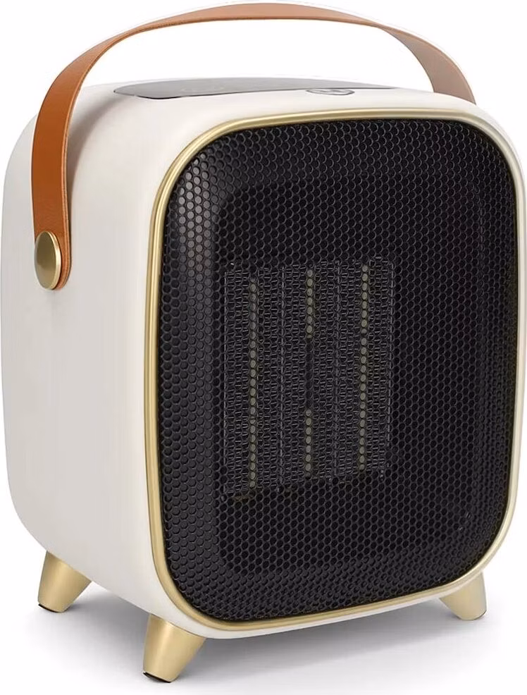NEDIS keramický horkovzdušný ventilátor PTC/ termostat/ spotřeba 1200 W/ 2 tepelné režimy/ ochrana proti přehřátí