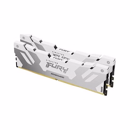 Kingston FURY Renegade/DDR5/32GB/6400MHz/CL32/2x16GB/White