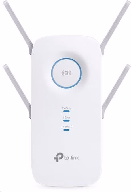 AC2600 Wi-Fi Range Extender SPEED: 800 Mbps at 2.4 GHz + 1733 Mbps at 5 GHz SPEC: 4 × External Antennas, 1 × Gigabit Por