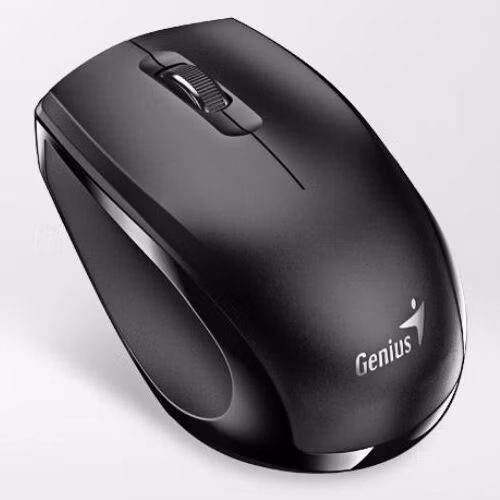 Genius NX-8006S , Myš, bezdrátová, optická, 1600dpi, 3 tlačítka, USB,tichá, černá