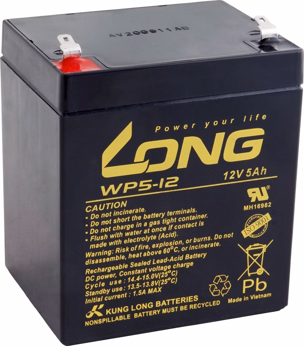 Avacom Baterie Long 12V 5Ah olověný akumulátor F1 (WP5-12 F1)