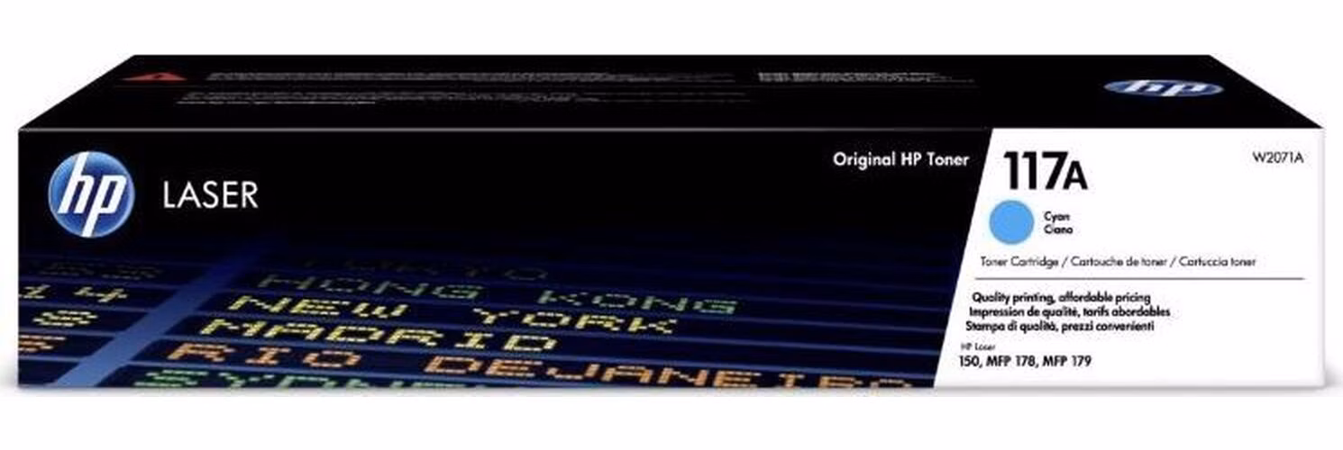 HP toner 117A/Cyan/700 stran