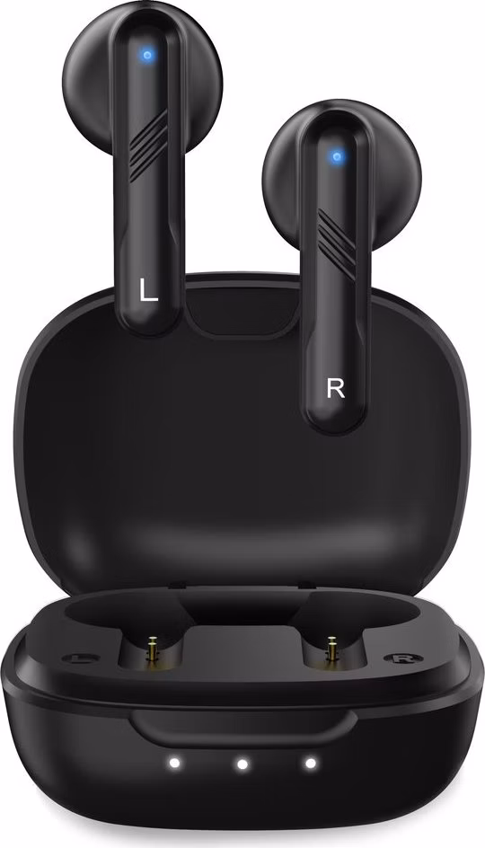 Genius HS-M905BT, Headset, bezdrátový, do uší, mikrofon, Bluetooth 5.3, USB-C, černý