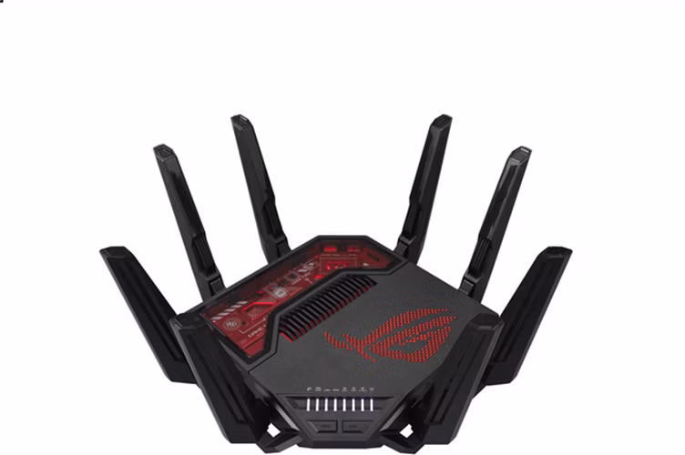 ASUS ROG Rapture GT-BE19000 Tri-band WiFi 7 (802.11be) Gaming Router, 2x10G port
