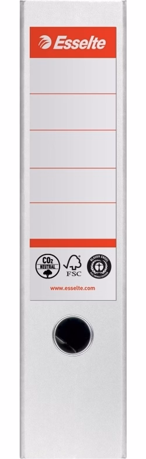 Esselte pákový pořadač No. 1 Co2 neutrální, 75 mm, bílá