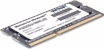 PATRIOT Ultrabook 4GB DDR3 1600MHz / SO-DIMM / CL11 / PC3-12800 / 1,35V