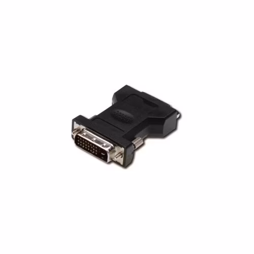 Digitus adaptér DVI-D(24+1) samec na DVI-I(24+5) samice, černý