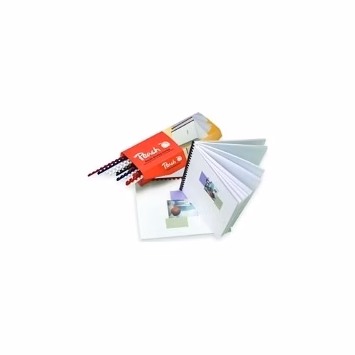 PEACH vazací hřbet Binding Combs 21 Rg A4 6mm, černý, plast, 100ks
