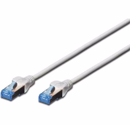 Digitus Patch Cable, SF-UTP , CAT 5e, AWG 26/7, měď, šedý 15m
