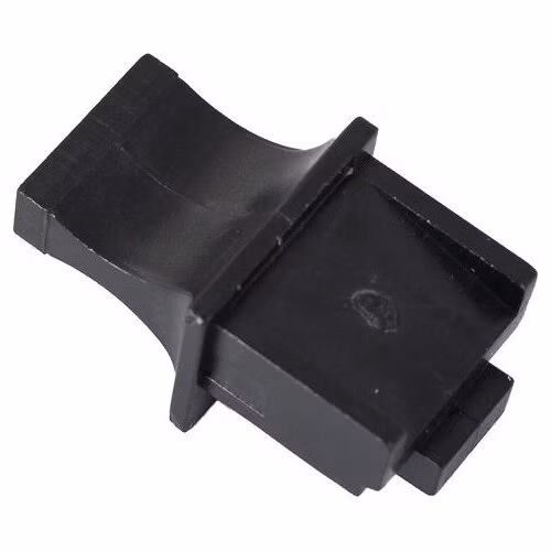 Solarix Záslepka pro female konektor RJ45 černá plastová RJ45-0-BK