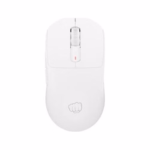 Fury Herní myš Tanto T4, herní, 120000DPI, USB, optická, bezdrátová/drátová, 7 tlačítek, kabel délka 1,8m, bílá