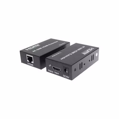 PremiumCord 4Kx2K@60Hz HDMI2.0 extender na 60m přes jeden kabel Cat5e/Cat6/Cat7