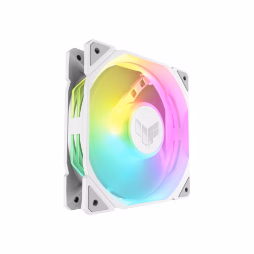 ASUS ventilátor TUF GAMING TR120 ARGB, 1x120mm, bílá