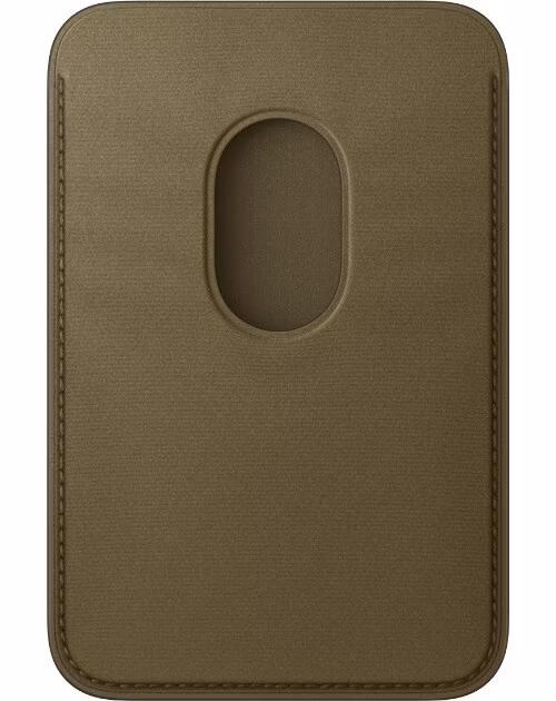 iPhone FineWoven Wallet with MS - Dark Olive