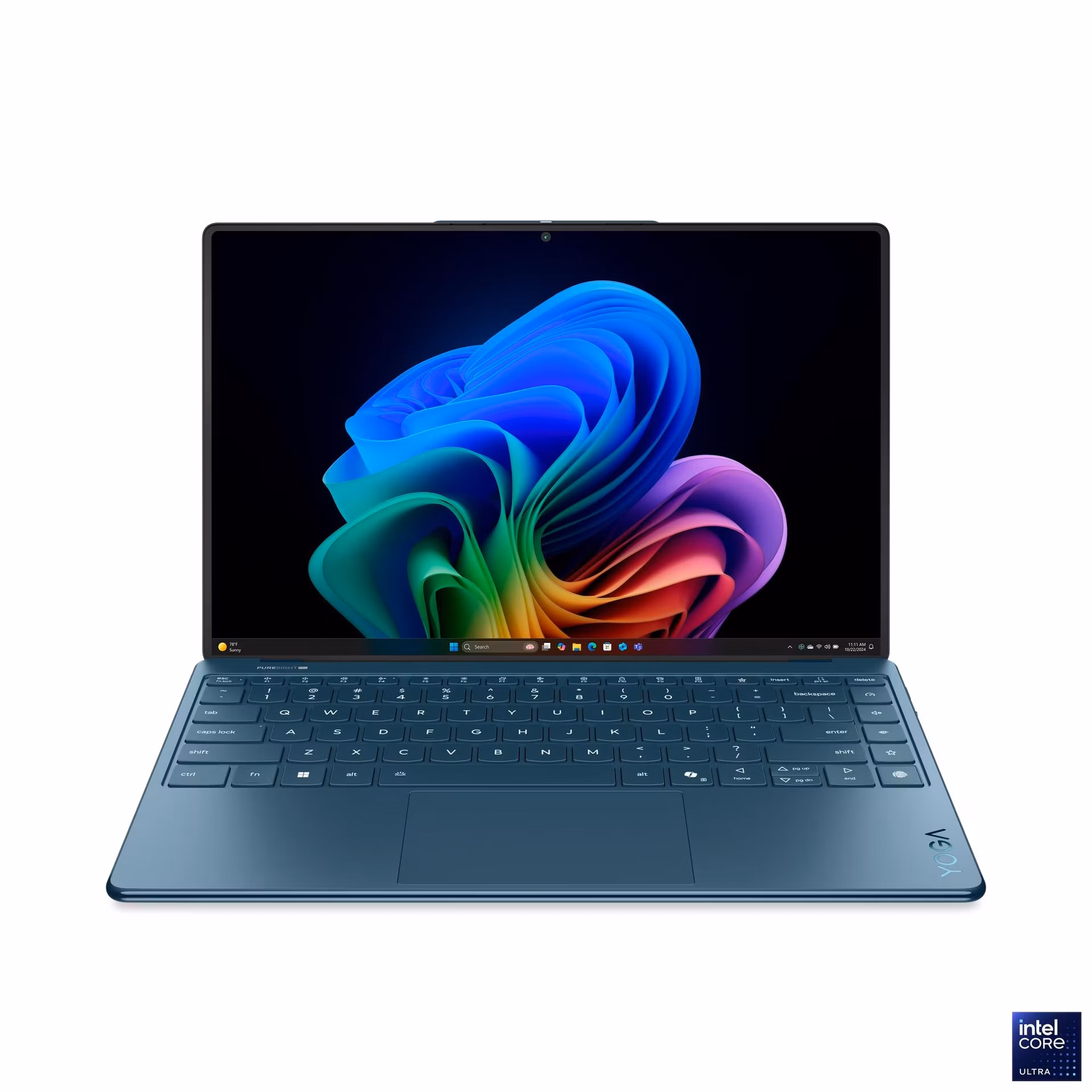 Lenovo Yoga Slim 9/14ILL10/U7-258V/14"/4K/T/32GB/1TB/Intel int/W11H/Tidal Teal/3R On-Site
