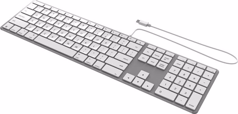 Wired USB-C Keyboard Apple Silver UK