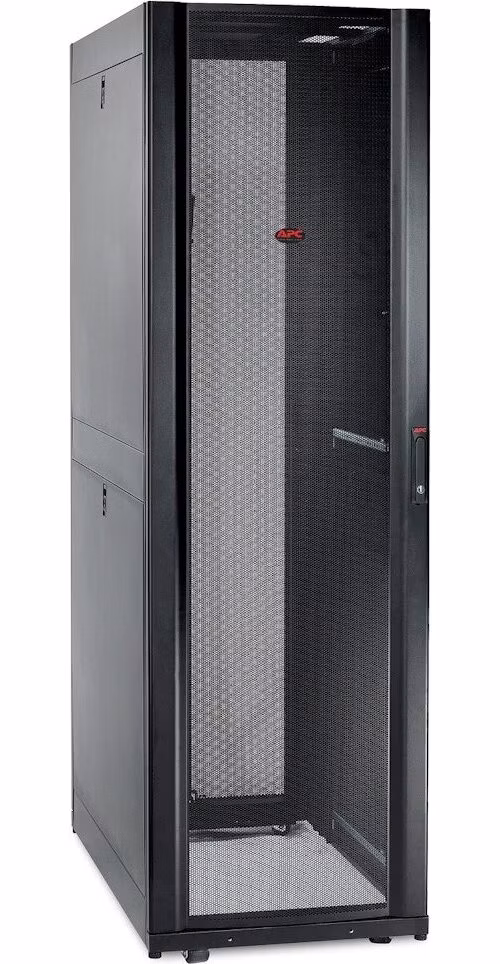 APC NetShelter SX 42U 600mm Wide x 1070mm Deep Enclosure with Sides Bl
