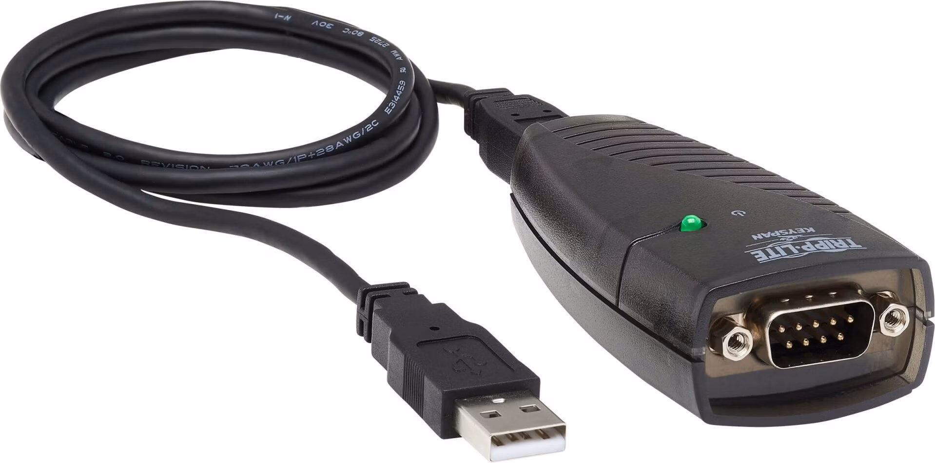 Adaptér USB-A/RS232 (DB9), Samec/Samec, 0.91m