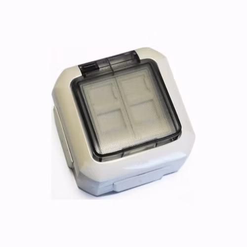 ABB Dátová zásuvka OUTDOOR IP54 UTP CAT5E 2xRJ45