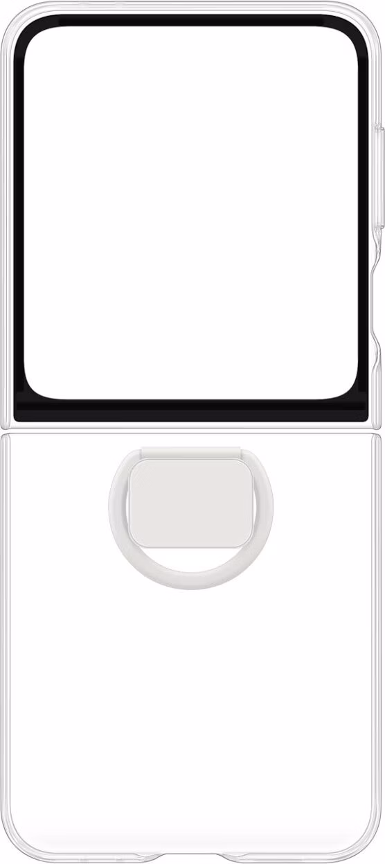 Samsung Priehľadný zadný kryt pre Flip 6 Transparent