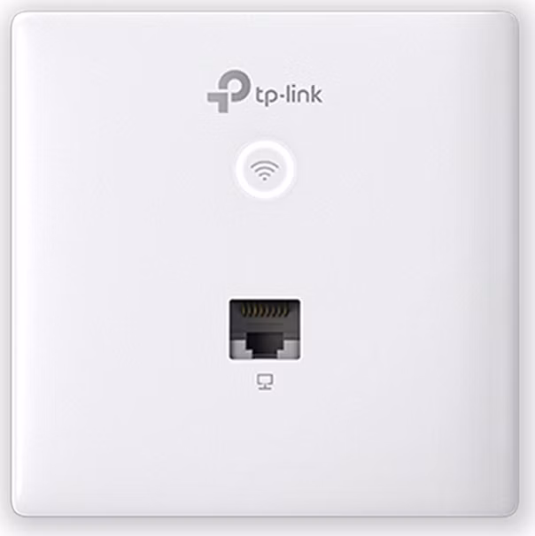 AC1200 Wall-Plate Dual-Band Wi-Fi Access Point PORT: 2× Gigabit RJ45 Port SPEED: 300 Mbps at 2.4 GHz + 867 Mbps at 5 GHz