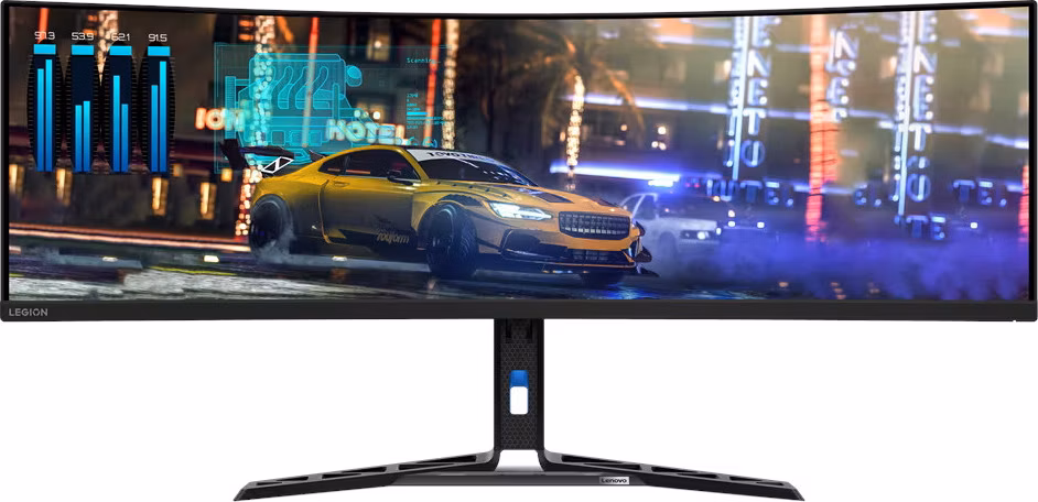 Lenovo Legion R45w-30, 44,5", VA, 5120x1440, 1 ms, 450 cd, USB-C, HDMI,DP,165 Hz, ADAP-SYNC, RJ45 dock+dobijanie NTB,3y