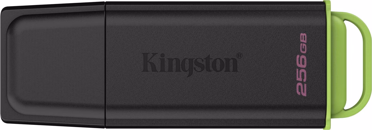 256 GB . USB 3.2 kľúč . Kingston DataTraveler Exodia Gen 2 (Black/Green)