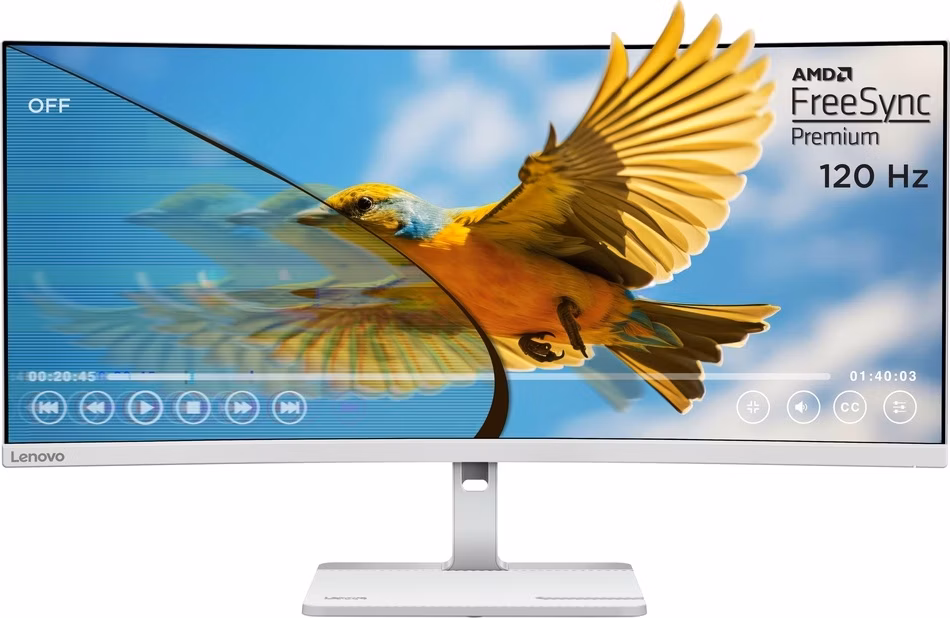 Lenovo/L34W-4C/34"/VA/UWQHD/120Hz/1ms/Sivá/3R