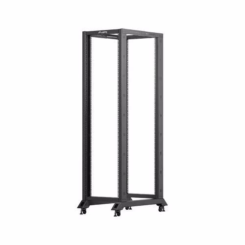 LANBERG OTEVŘENÝ RACK 42U 600X1000 ČERNÝ