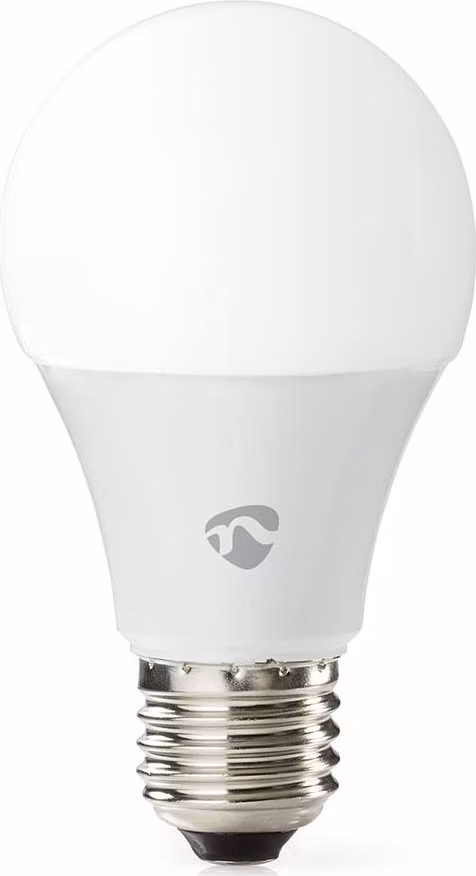 Nedis WIFILRC10E27 - SmartLife LED žárovka | Wi-Fi | E27 | 806 lm | 9 W | RGB / Warm to Cool White | Android / IOS, F