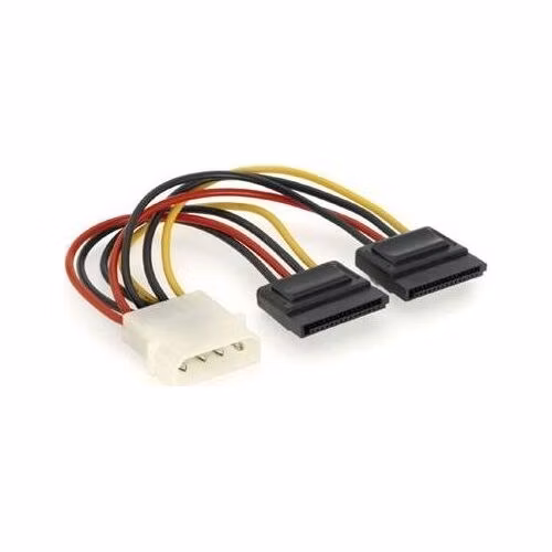 GEMBIRD Kabel redukce - rozdvojka napájení 1x 5,25" na 2x SATA