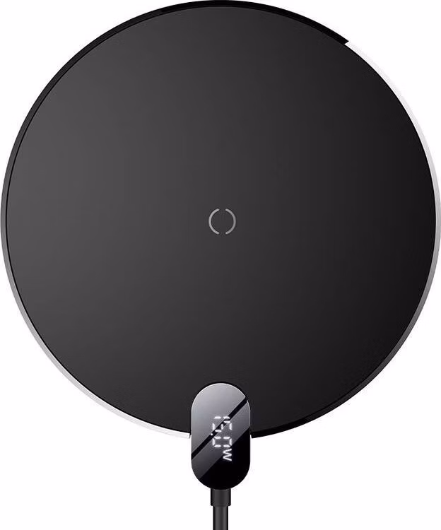 Baseus Digital LED Displej Gen 2 Bezdrôtová Nabíjačka 15W Black